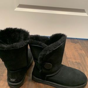 UGG W Bailey Button black boots